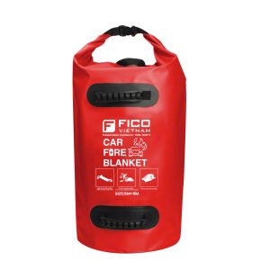 CHĂN CHỮA CHÁY Ô TÔ CAR FIRE BLANKET LITHIUM ION – Thương hiệu: FICO – Kích thước: 6x9m – Chịu nhiệt: 1000-1600 độ C